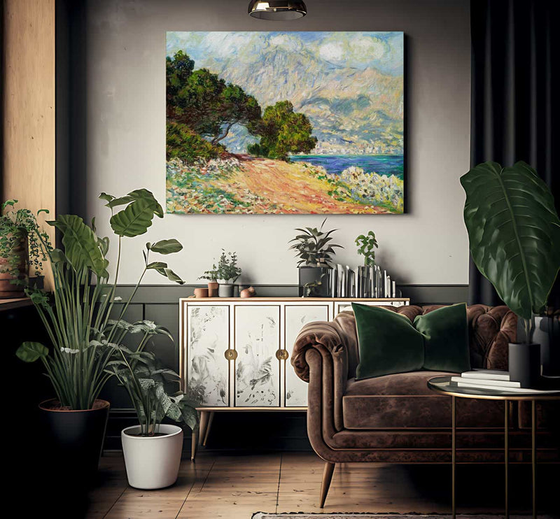 Cap Martin By Monet Claude Fine Art Print