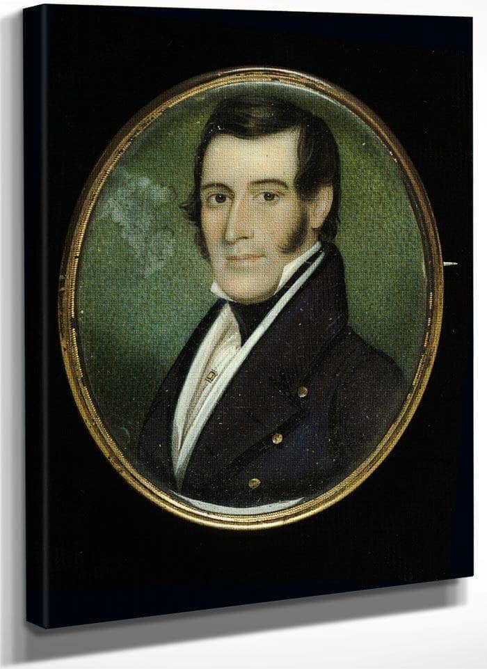 Capt. Henry P. Fleischman By George Catlin Fine Art Print