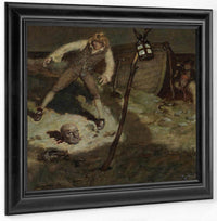 Captain Death Ii Liberty Magazine Illustration 1928 By Norman Mills Price Fine Art Print