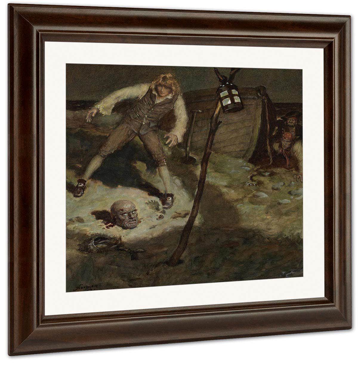 Captain Death Ii Liberty Magazine Illustration 1928 By Norman Mills Price Fine Art Print