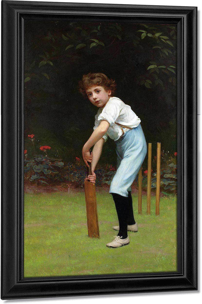 Captain Of The Eleven By William Henry Walker Fine Art Print