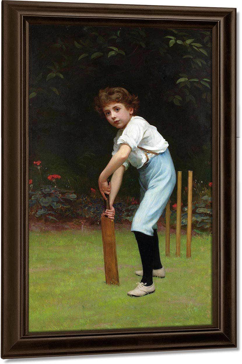 Captain Of The Eleven By William Henry Walker Fine Art Print