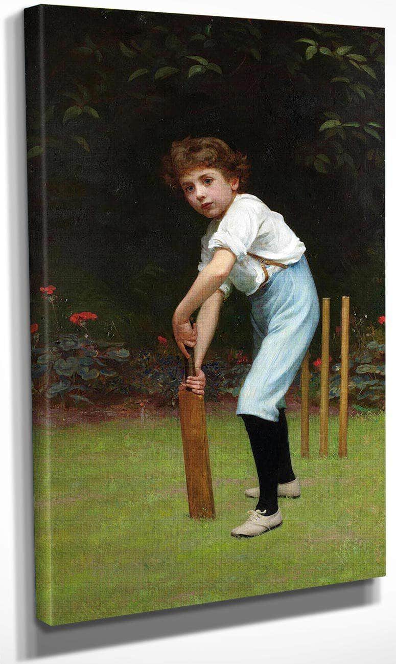 Captain Of The Eleven By William Henry Walker Fine Art Print