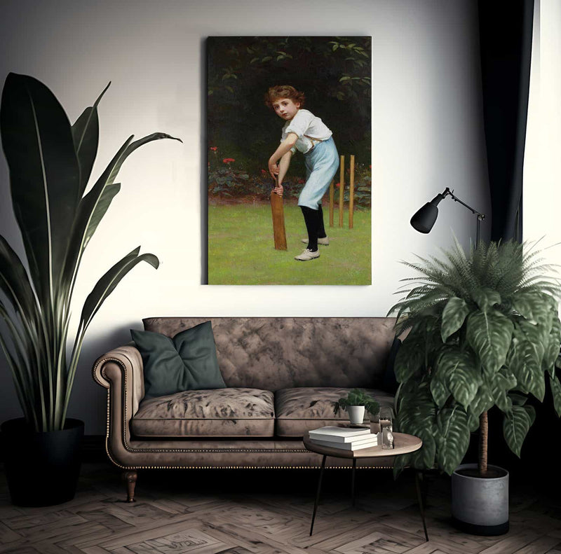 Captain Of The Eleven By William Henry Walker Fine Art Print