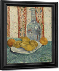 Carafe And Dish With Citrus Fruit By Vincent Van Gogh Fine Art Print