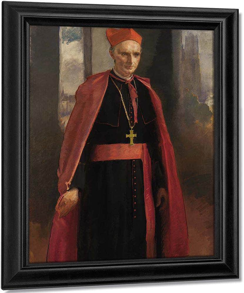 Cardinal Mercier 1919 By Cecilia Beaux Fine Art Print