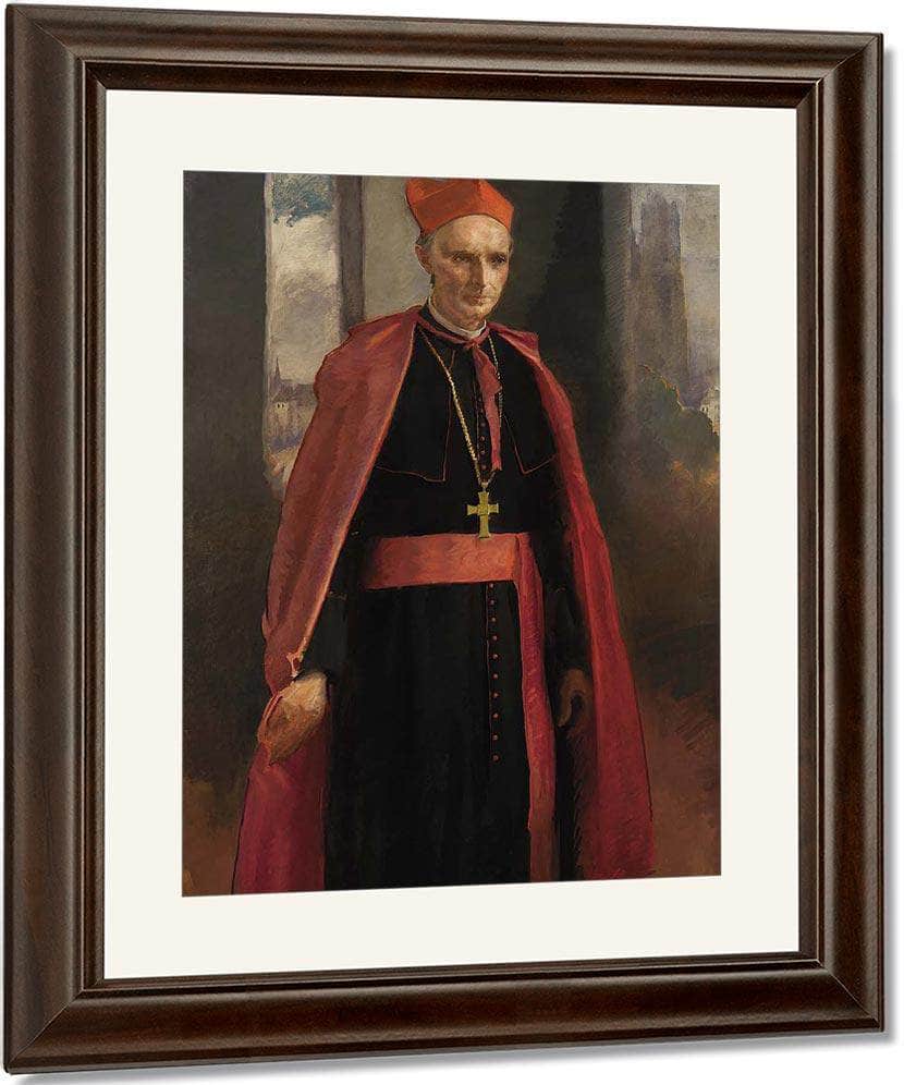 Cardinal Mercier 1919 By Cecilia Beaux Fine Art Print