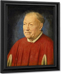 Cardinal Niccolo Albergati By Jan Van Eyck Fine Art Print