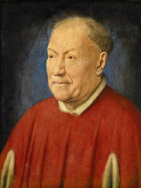 Cardinal Niccolo Albergati By Jan Van Eyck Fine Art Print