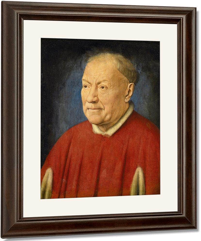 Cardinal Niccolo Albergati By Jan Van Eyck Fine Art Print