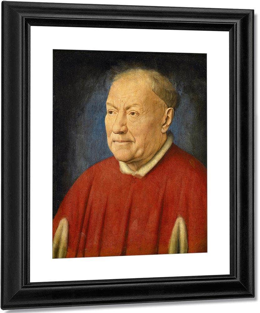 Cardinal Niccolo Albergati By Jan Van Eyck Fine Art Print