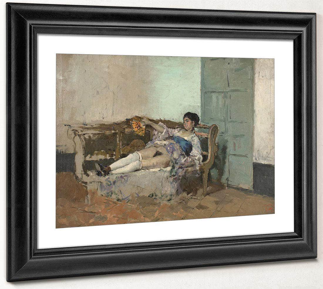 Carmen Bastian By Mariano Jose Maria Bernardo Fortuny Y Carbo Fine Art Print