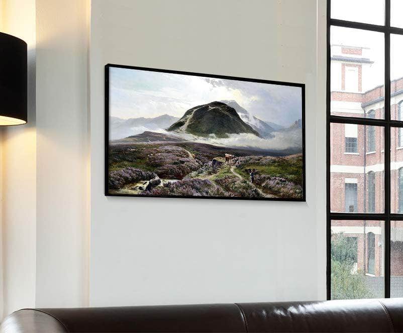 Carn Dearg & Ben Nevis From Achintee Painting Sidney Richard Percy Canvas Art Fine Art Print