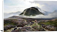 Carn Dearg & Ben Nevis From Achintee Painting Sidney Richard Percy Canvas Art Fine Art Print