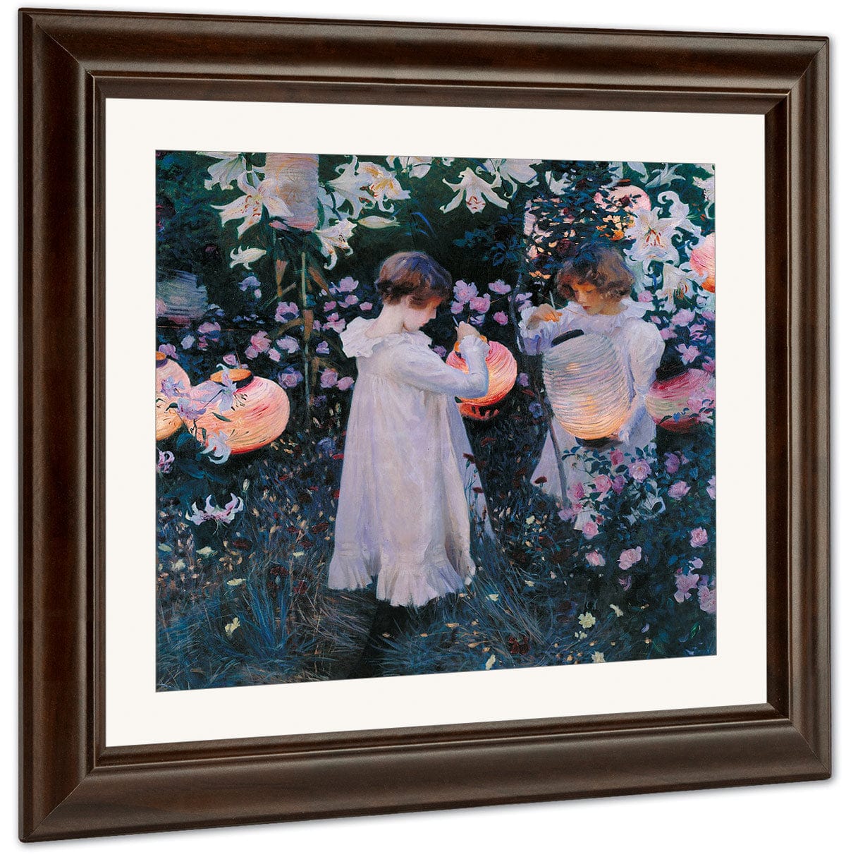Carnation, Lily, Lily, Rose By John Singer Sargent Fine Art Print
