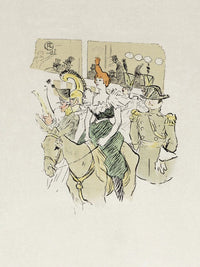 Carnival At The Moulin Rouge, Cha U Kao's Entrance By Henri Marie Raymond De Toulouse Lautrec Monfa Fine Art Print