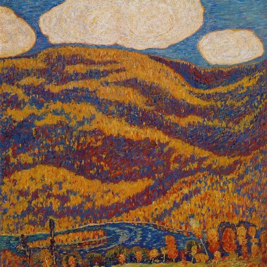 Carnival Of Autumn By Marsden Hartley Fine Art Print