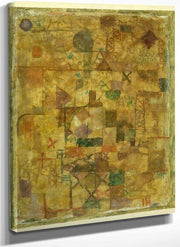 Carpet Of Memory 1914 193 By Paul Klee Fine Art Print
