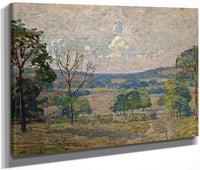 Cart Track At Rocky Hill By NC Wyeth Fine Art Print