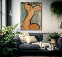 Caryatidb By Amedeo Modigliani Fine Art Print