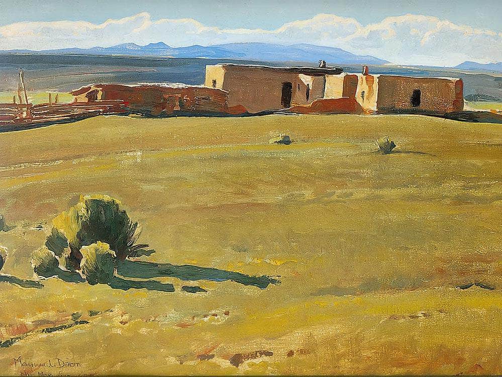 Casa De Ranchito By Maynard Dixon Fine Art Print