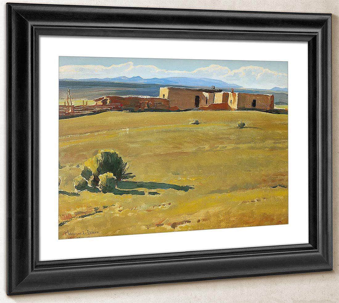 Casa De Ranchito By Maynard Dixon Fine Art Print