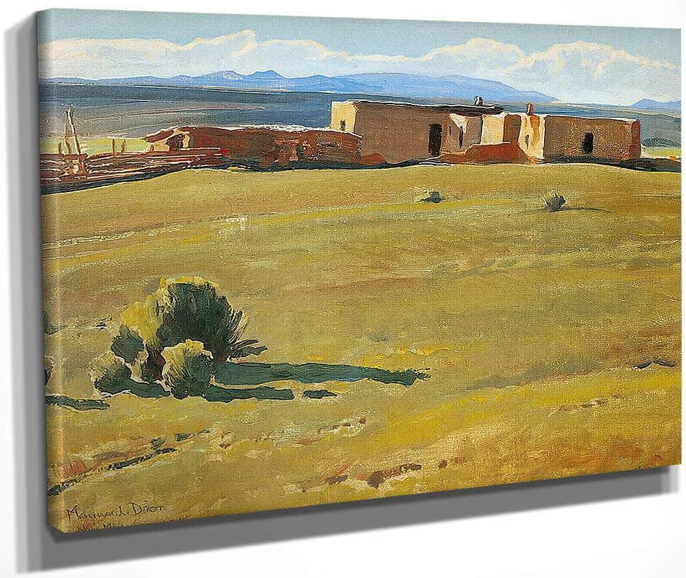 Casa De Ranchito By Maynard Dixon Fine Art Print