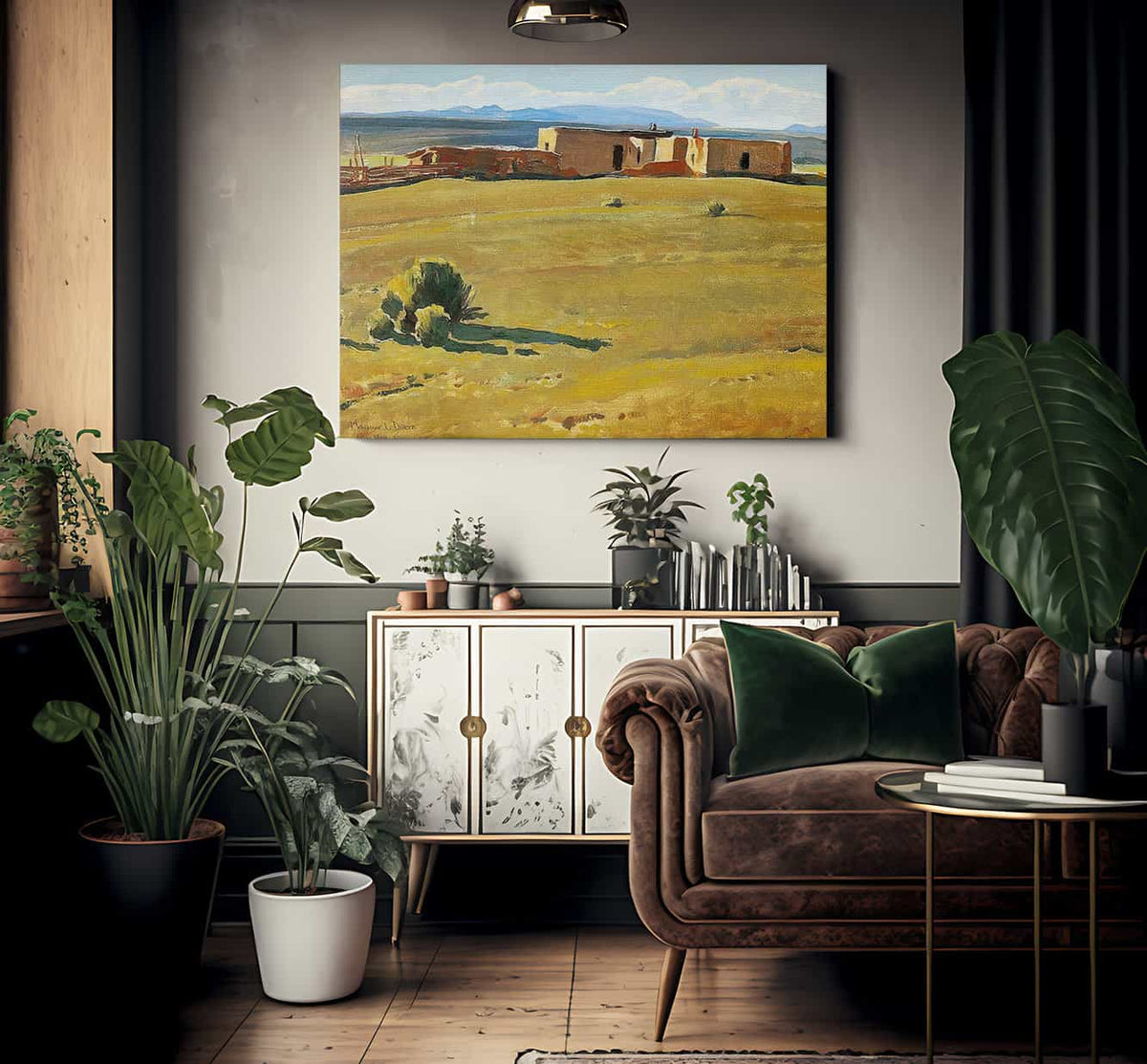 Casa De Ranchito By Maynard Dixon Fine Art Print