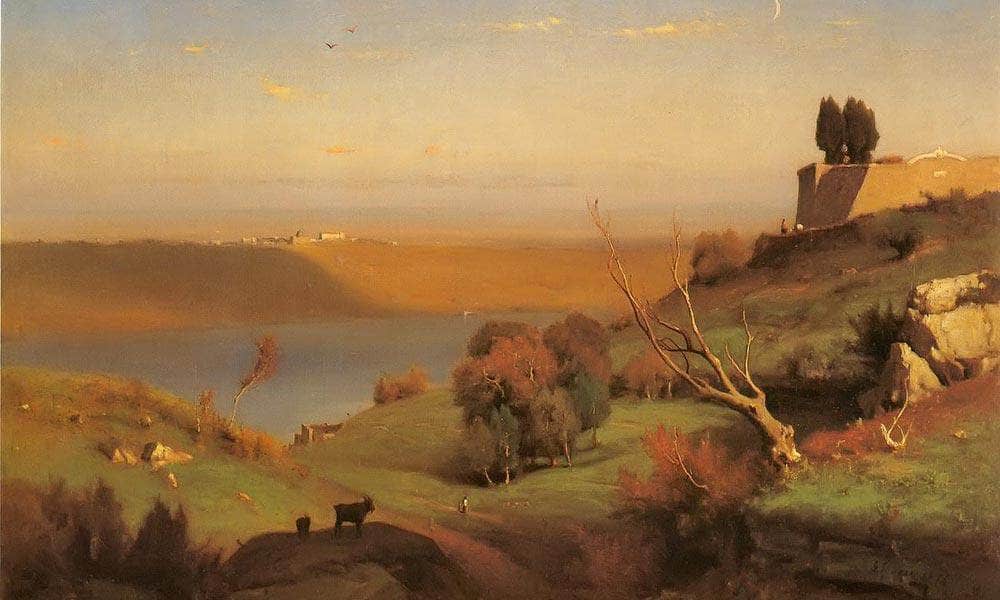 Castel Gandolfo By George Inness Fine Art Print