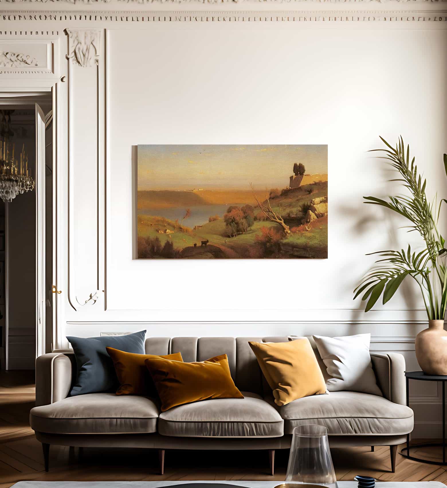 Castel Gandolfo By George Inness Fine Art Print