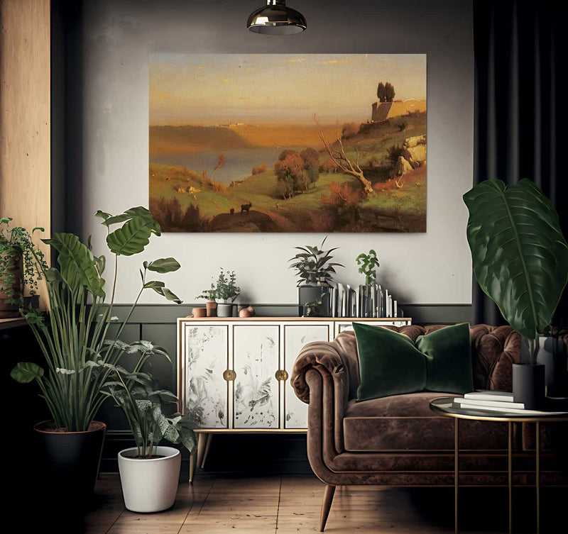 Castel Gandolfo By George Inness Fine Art Print