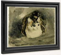 Cat 1908 By Gwendolen Mary John Fine Art Print