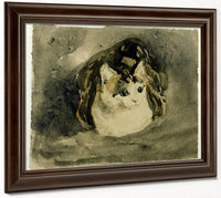 Cat 1908 By Gwendolen Mary John Fine Art Print