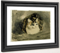 Cat 1908 By Gwendolen Mary John Fine Art Print