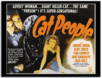 Cat People  Vintage Poster Fine Art Print
