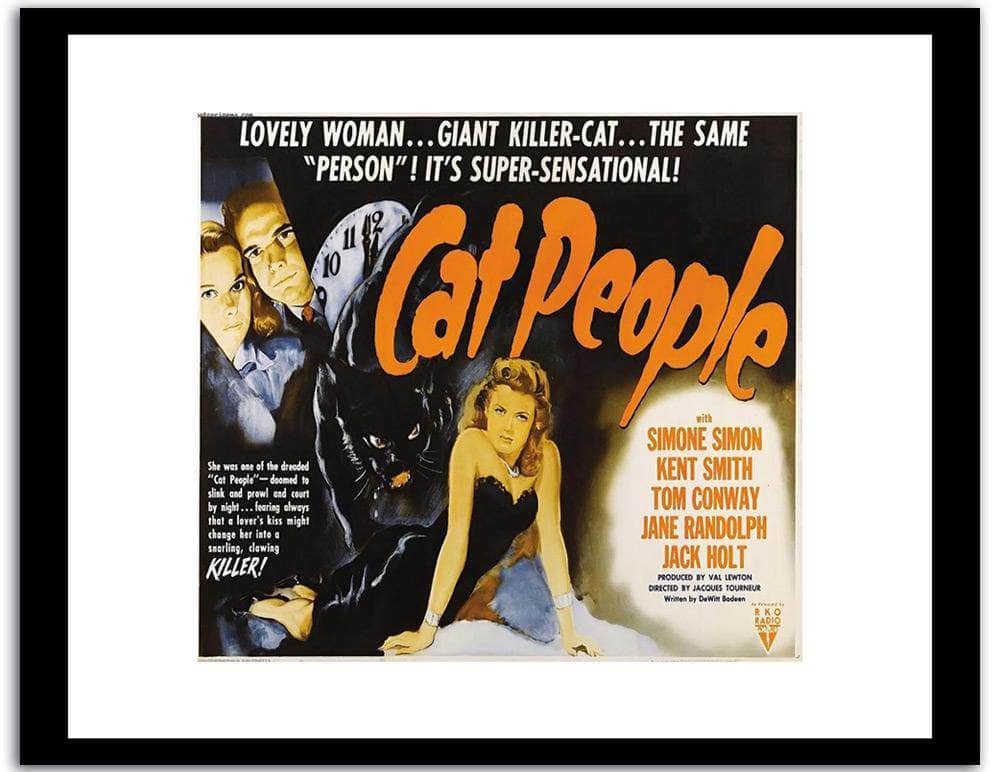 Cat People  Vintage Poster Fine Art Print