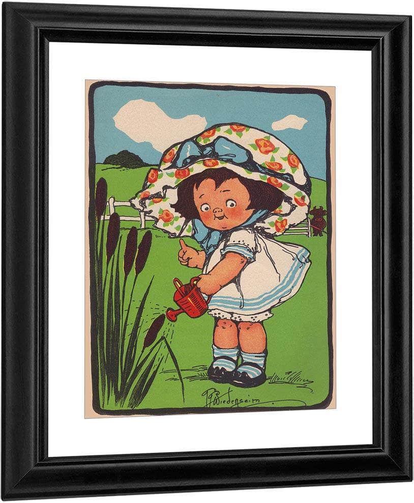 Cat Tails Illustrated By Grace G Drayton Fine Art Print