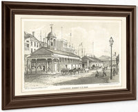 Catharine Market N.Y. 1850 2 By George Hayward Fine Art Print
