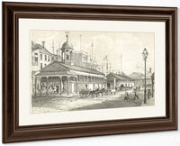Catharine Market N.Y. 1850 2 By George Hayward Fine Art Print