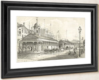Catharine Market N.Y. 1850 2 By George Hayward Fine Art Print