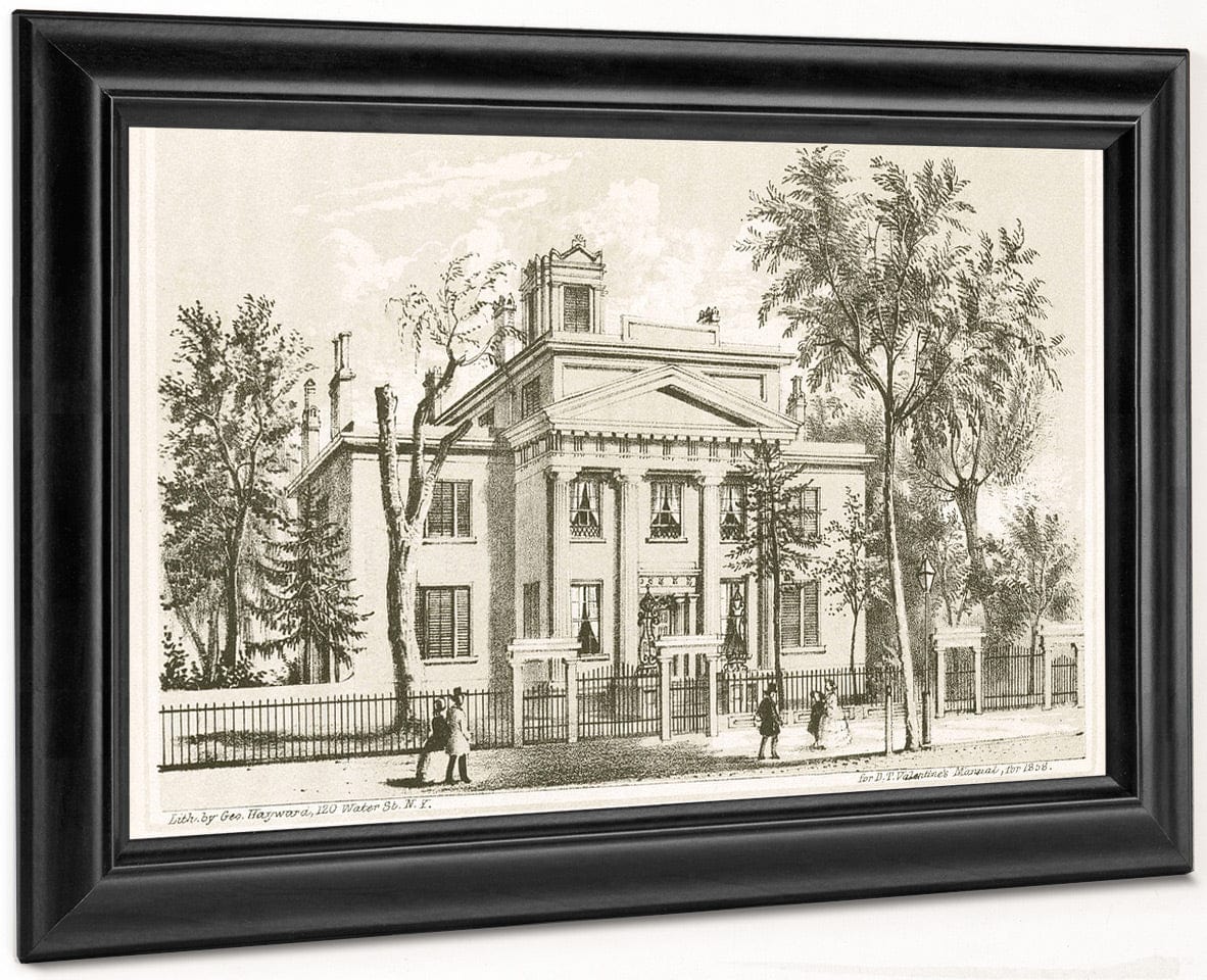 Catharine Market N.Y. 1850 By George Hayward Fine Art Print