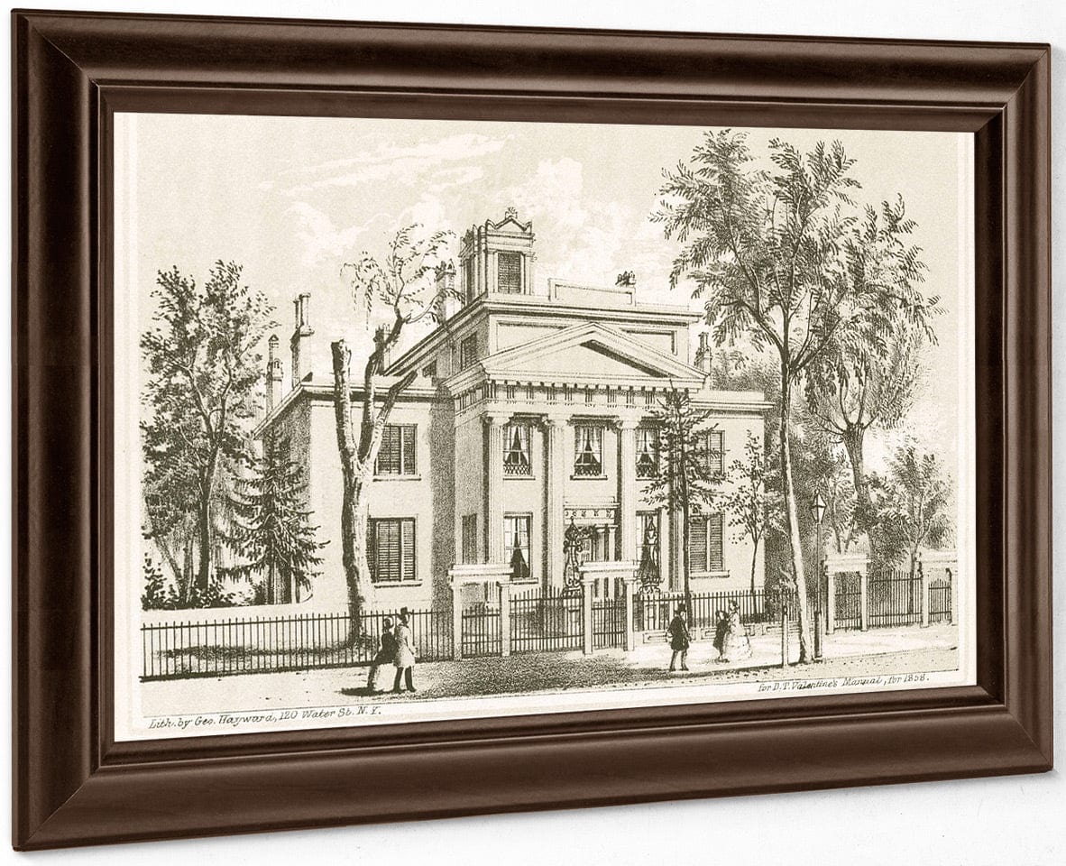 Catharine Market N.Y. 1850 By George Hayward Fine Art Print