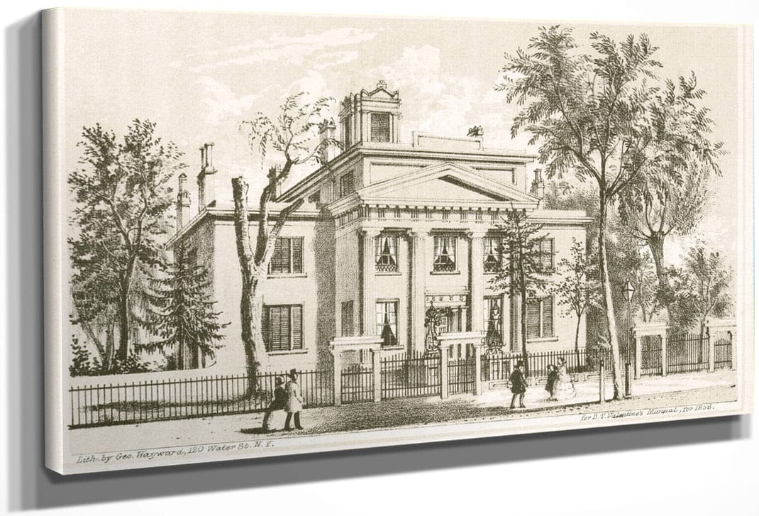 Catharine Market N.Y. 1850 By George Hayward Fine Art Print