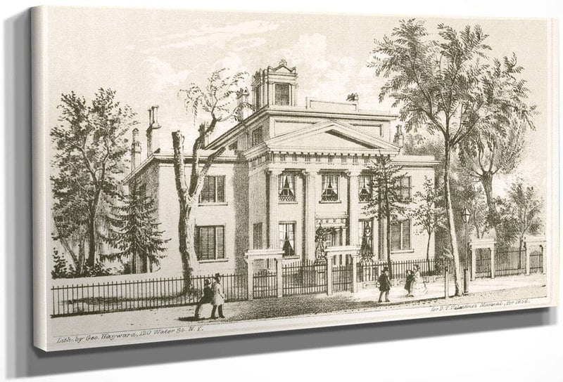 Catharine Market N.Y. 1850 By George Hayward Fine Art Print