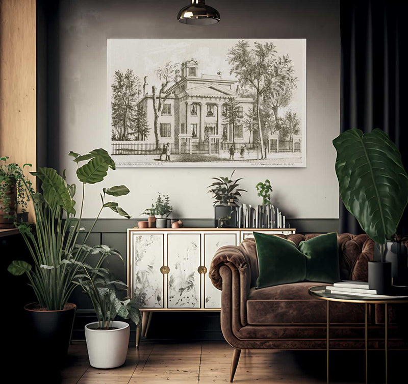 Catharine Market N.Y. 1850 By George Hayward Fine Art Print