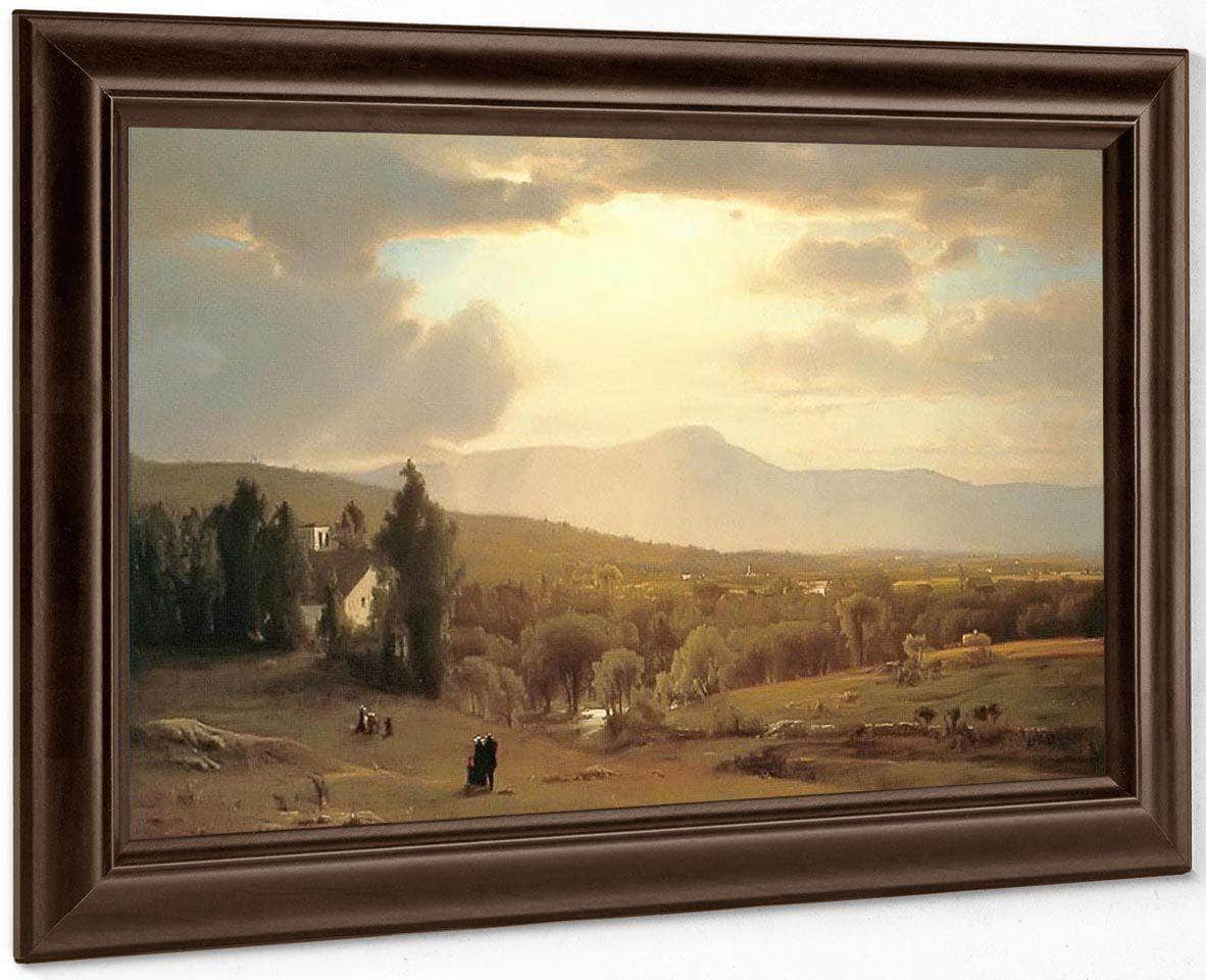 Catskill Mountains By George Inness Fine Art Print