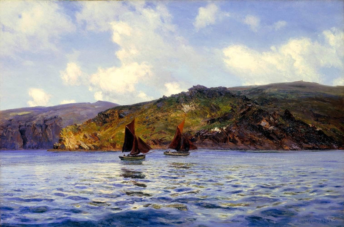 Catspaws Off The Land Painting Henry Moore Canvas Art Fine Art Print