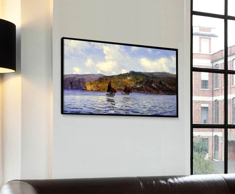 Catspaws Off The Land Painting Henry Moore Canvas Art Fine Art Print