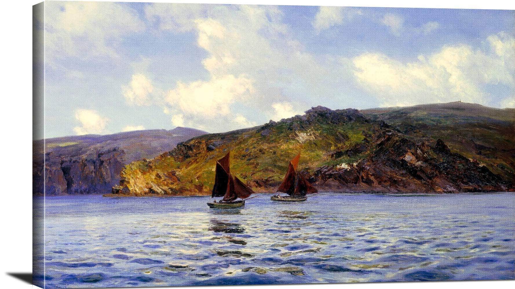 Catspaws Off The Land Painting Henry Moore Canvas Art Fine Art Print