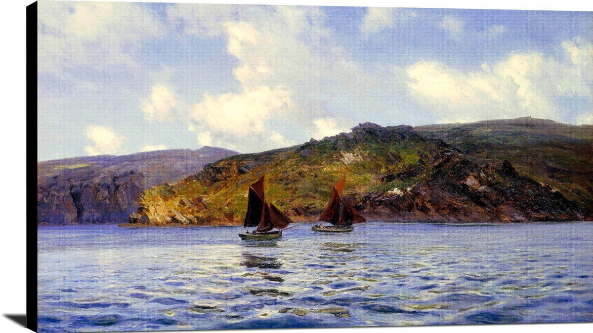 Catspaws Off The Land Painting Henry Moore Canvas Art Fine Art Print